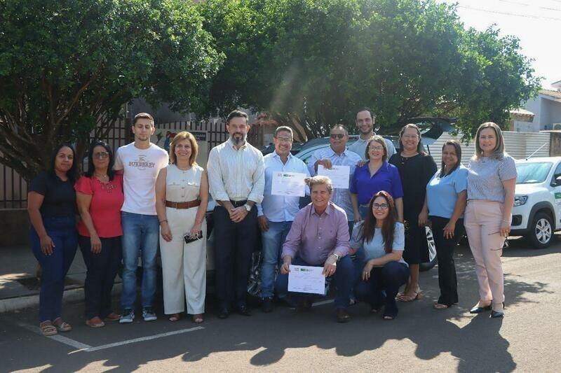 Imagem de compartilhamento para o artigo Conselho Tutelar de Chapadão do Sul recebe veículo 0 km da MS Todo dia